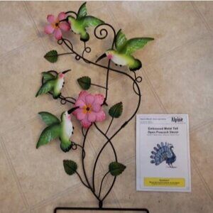 28 Inch Hummingbirds Garden Stake Decor, Colorful Look & Personalities